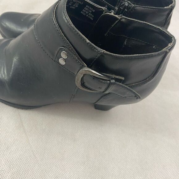 Covington‎ 7.5 black western style ankle boots zip up - Picture 7 of 9